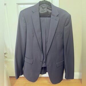 Navy Calvin Klein Suit